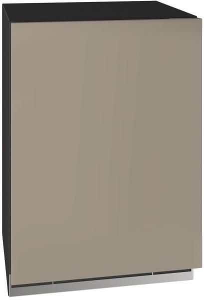 U-Line® Home Collection 24" 5.1 Cu. Ft. Panel Ready Beverage Center with Solid Door-1