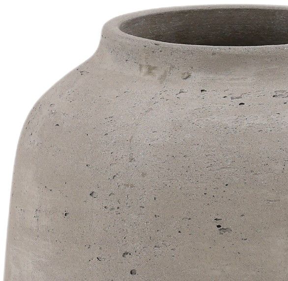 Dovetail Furniture Estrella Natural Gray Vase-1