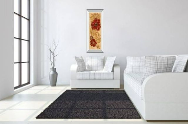 Classy Art Touch Of Honey I by Maria Donovan Mirror Framed Wall Art-3