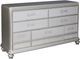 Signature Design by Ashley® Coralayne 4-Piece Gray Queen Panel Bed Set-2