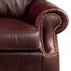 Campio Furniture Legacy Leather Santa Fe Burgundy Sofa-1