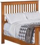 Archbold Furniture Customizable Shaker Full Shaker Slat Bed-1