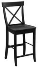 John Thomas Furniture® Customizable Select 24" X-Back Counter Stool-3