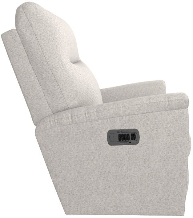La-Z-Boy® Norton Chalk Power Wall Recliner with Headrest and Lumbar-3