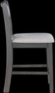 New Classic® Home Furnishings Gia Gray Counter Height Dining Chair-3