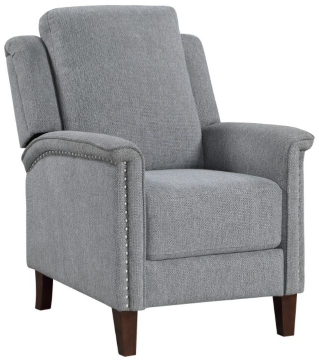 Homelegance® Lansing Gray Manual Push Back Recliner-0