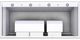 Vent-A-Hood® Designer Series 54" White Wall Mounted Range Hood-3