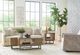 Hammary® Hidden Treasures Brown Coffee Table with Black Base-1