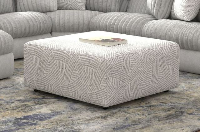 Catnapper® Abraxas Oyster Castered Cocktail Ottoman-1