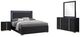 Coaster® Marceline 4-Piece Black Full Bedroom Set-0