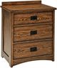 Intercon Oak Park Mission Nightstand-0