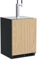 Marvel Classic 5.7 Cu. Ft. Panel Ready Twin Tap Beer Cooler/Kegerator-0