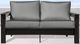 Enclover Hickory Black/Slate Loveseat-0