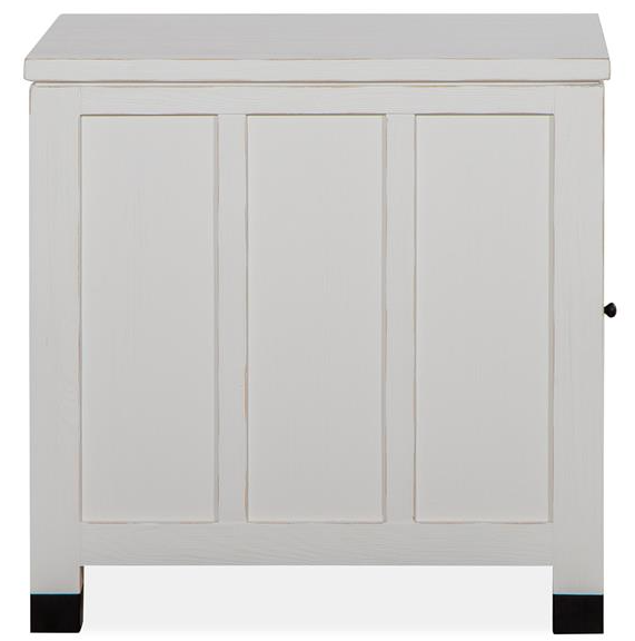 Magnussen Home® Harper Springs Silo White Chairside End Table-3