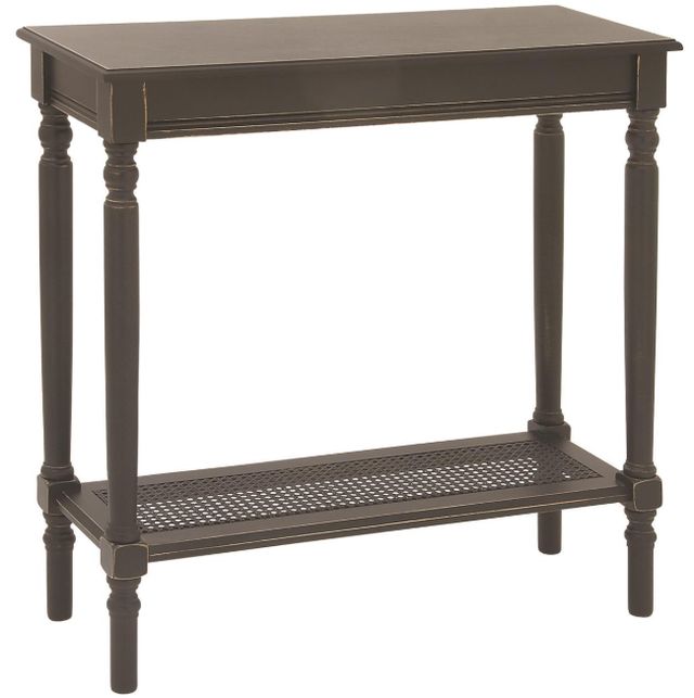 Deco Marche Black 32" Console Table-0