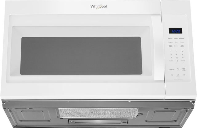 Whirlpool® 1.9 Cu. Ft. White Over the Range Microwave with Sensor Cooking Technology-1