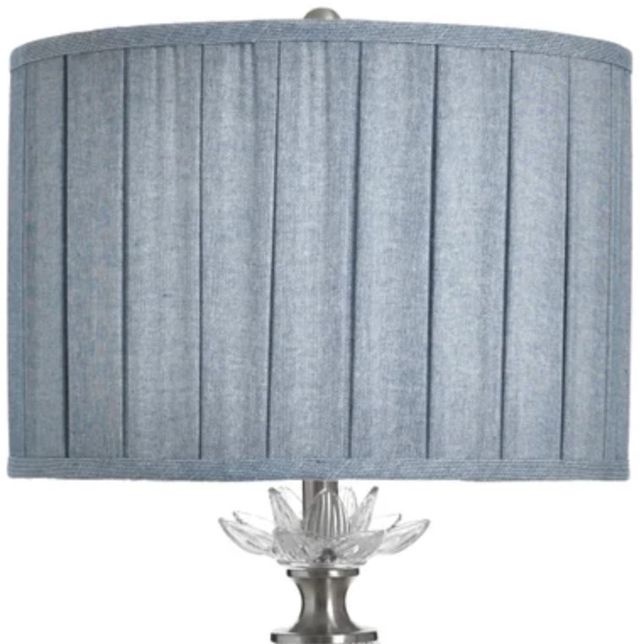 Stylecraft Lotus Silver Table Lamp-3