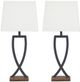 Signature Design by Ashley® Makara Black/Brown Table Lamp-1