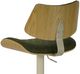 Armen Living Leland 2-Piece Oak/Vintage Green Barstool Set-4