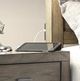 Aspenhome® Modern Loft Greystone Queen Panel Storage Bed-2