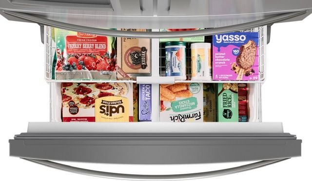 Whirlpool® 36 in. 24.5 Cu. Ft. Fingerprint Resistant Stainless Steel French Door Refrigerator-6