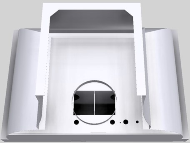 Vent-A-Hood® Designer Series 36" White Wall Mounted Range Hood-2