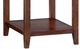 Whittier Wood® Furniture McKenzie Caffe Rectangular Side Table-2