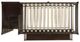 Elements International Sami Espresso Twin Over Full Bunk and Loft Bed-4