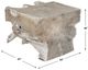 Uttermost® Deguara Bleached Wooden Indoor-Outdoor Coffee Table-2