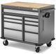 Gladiator® 41" Hammered Granite 9-Drawer Mobile Tool Workbench-3
