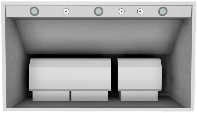 Vent-A-Hood® Premier Magic Lung® 54" Stainless Steel Wall Mounted Range Hood-2