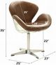 ACME Furniture Brancast Retro Brown Swivel Accent Chair-2