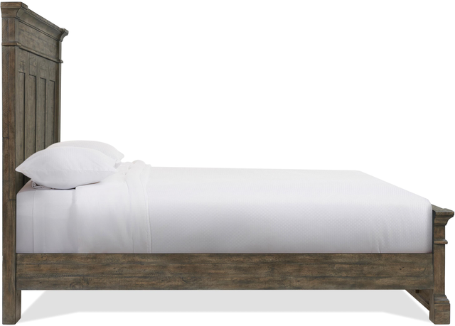 Riverside Furniture Bradford Queen Rustic Coffee Panel Bed-1