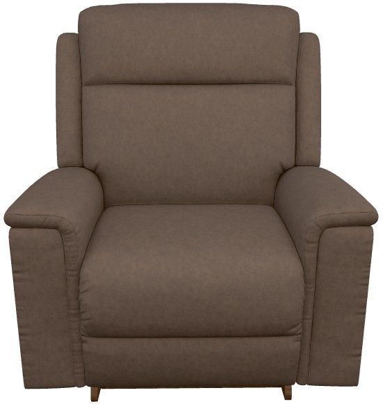 La-Z-Boy® Ace Mocha Power Rocking Recliner with Headrest-1