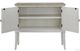 American WoodCrafters Beach Comber Brown/Weathered White Server-1