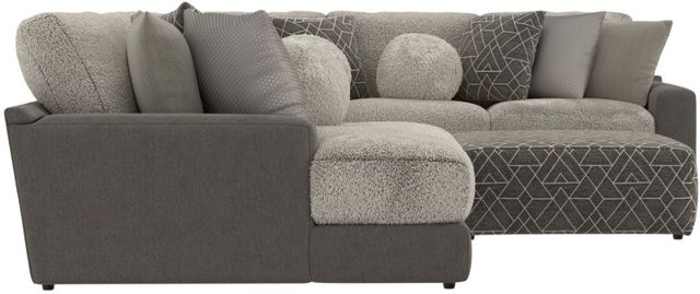 Jackson Furniture Canyon 5-Piece Fawn/Umber Left-Arm Facing Sectional and Ottoman-4