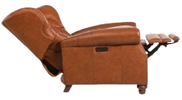Smith Brothers Customizable 522 Leather Manual Reclining Chair-1