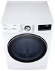 LG 7.4 Cu. Ft. White Smart Wi-Fi Enabled Front Load Electric Dryer with TurboSteam™ and Built-In Intelligence-1