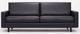 EQ3 Oskar 85" Leather Sofa-3