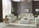 Furniture of America® Cochrane Cream Loveseat-1