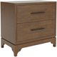 Riverside Furniture Calhoun Whiskey Oak 2-Drawer Nightstand-0