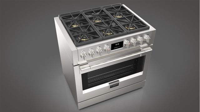 Fulgor Milano Sofia 36" Stainless Steel Pro Style Gas Range-3