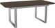 Amisco Customizable Burton 96" Rectangular Extendable Table with 1" White Oak Veneer Top, Radius Corners and 1 Leaf-0