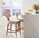 Uttermost® Elysian Natural/Sand Counter Stool-1