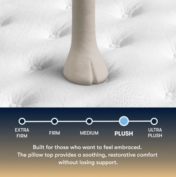 Serta® Cascade Canyon 14" Innerspring Plush Pillow Top Twin Mattress-4