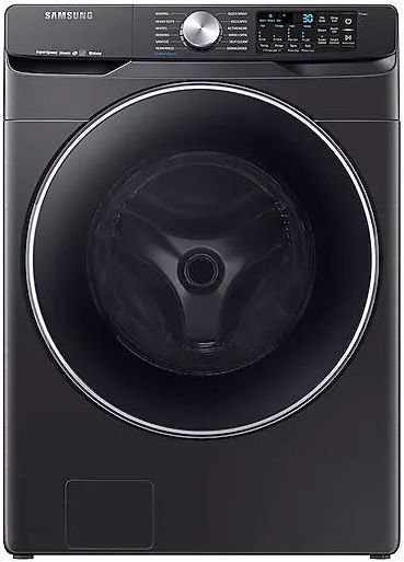 Samsung 4.5 Cu. Ft. Fingerprint Resistant Black Stainless Steel Front Load Washer-0