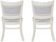 Linon Lourdes 2-Piece Gray Stripe/White Side Chair Set-5