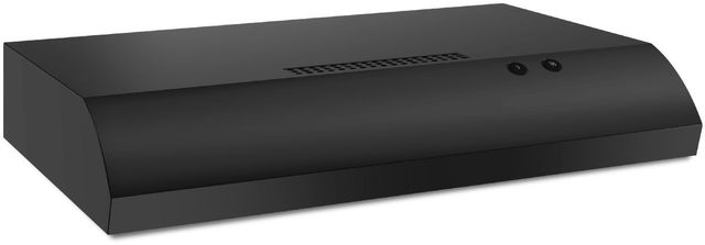 Whirlpool® 30" Black Under Counter Range Hood-2