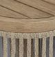 Signature Design by Ashley® Vision Lane Beige Wooden Outdoor Cocktail Table-3