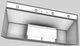 Vent-A-Hood® 54" White Wall Mounted Liner Insert-2
